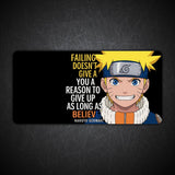 Naruto Anime Drak Edition Gaming Desk Mat
