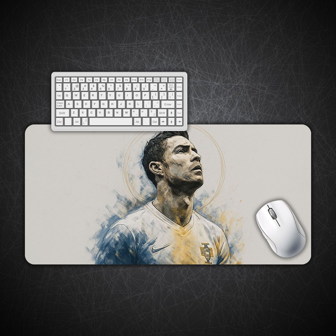 Ronaldo Potrate Gaming Desk Mat