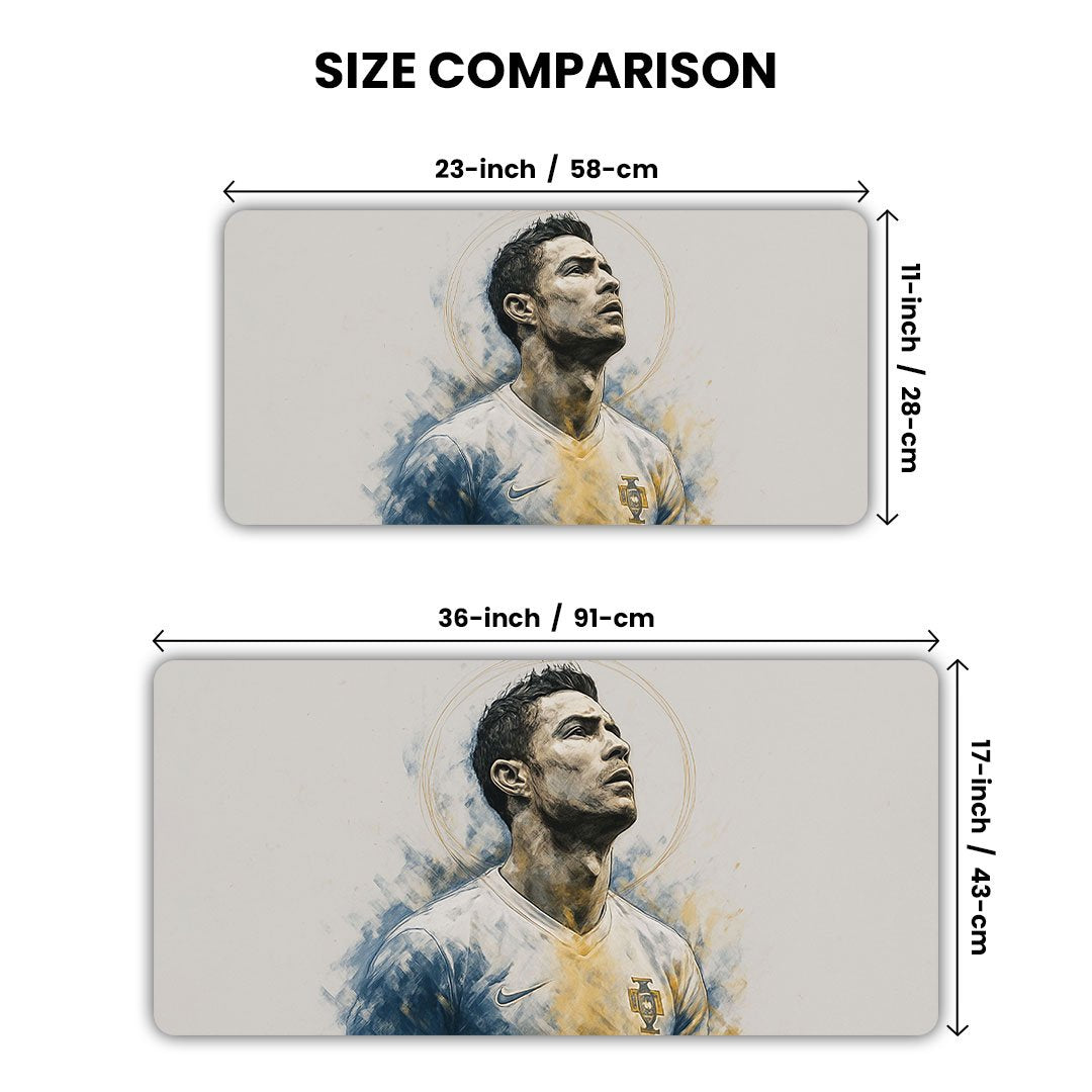 Ronaldo Potrate Gaming Desk Mat