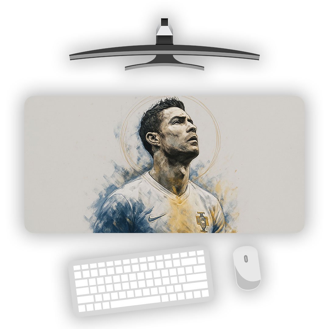 Ronaldo Potrate Gaming Desk Mat