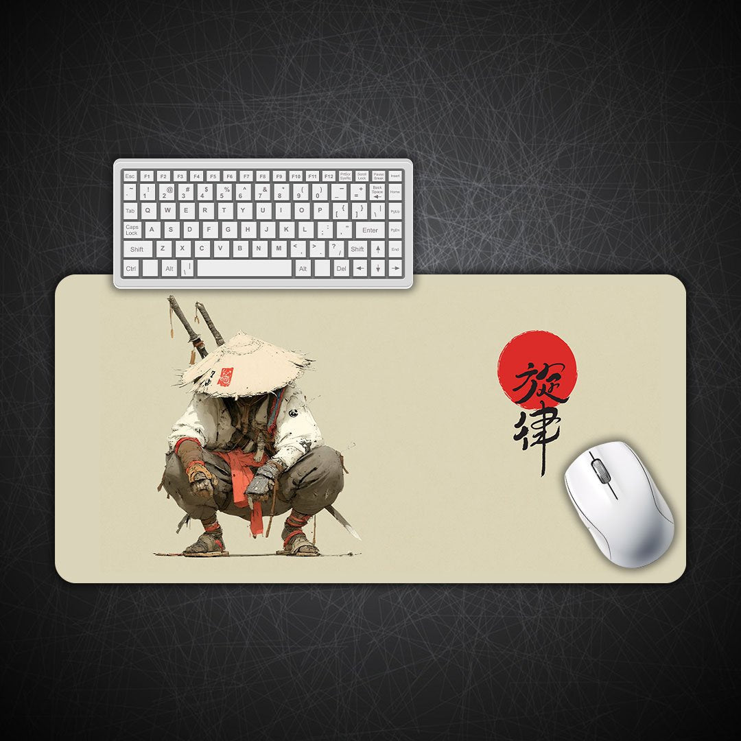 Japanese Samurai Gaming Desk Mat