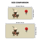 Japanese Samurai Gaming Desk Mat