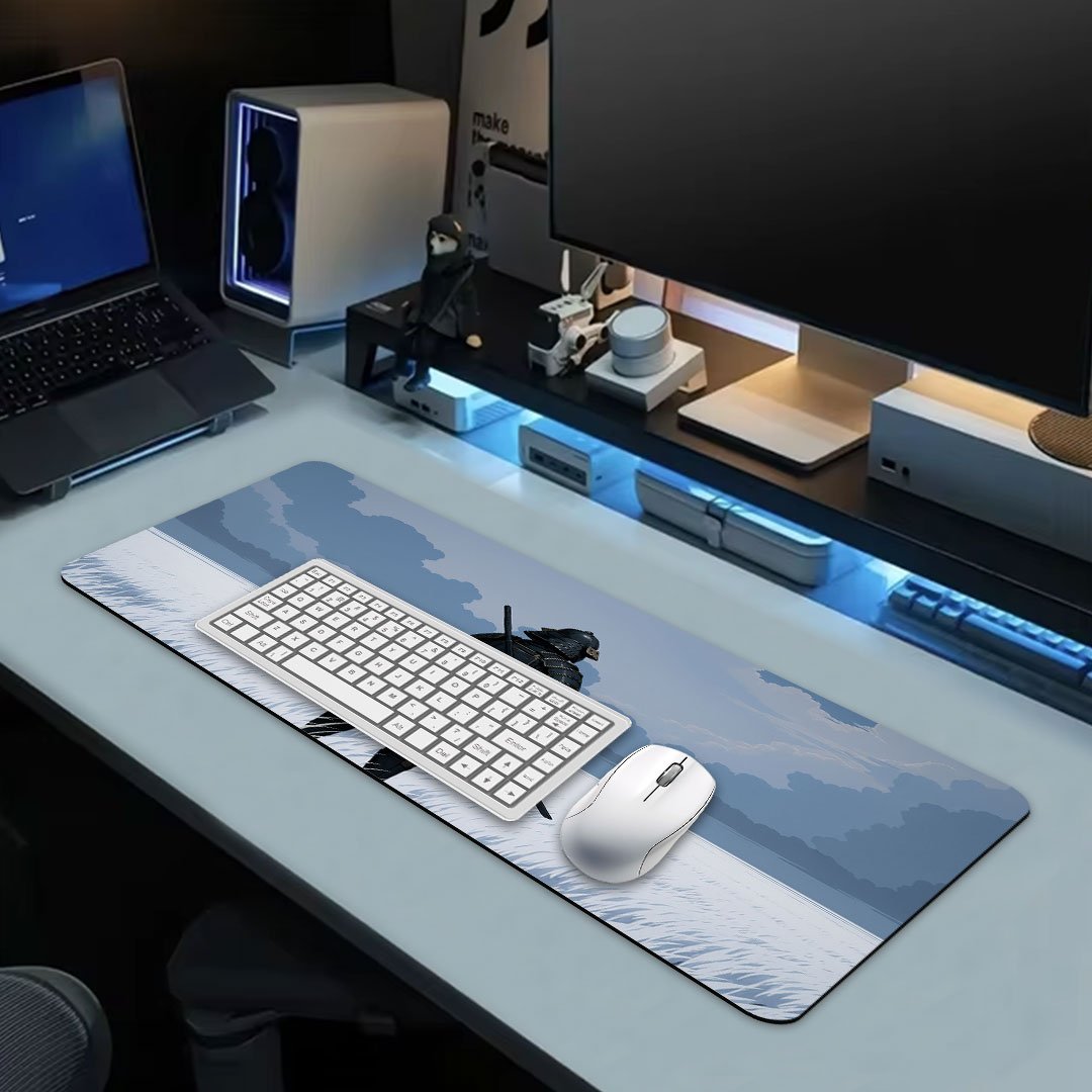 Silent Ronin Samurai Gaming Desk Mat