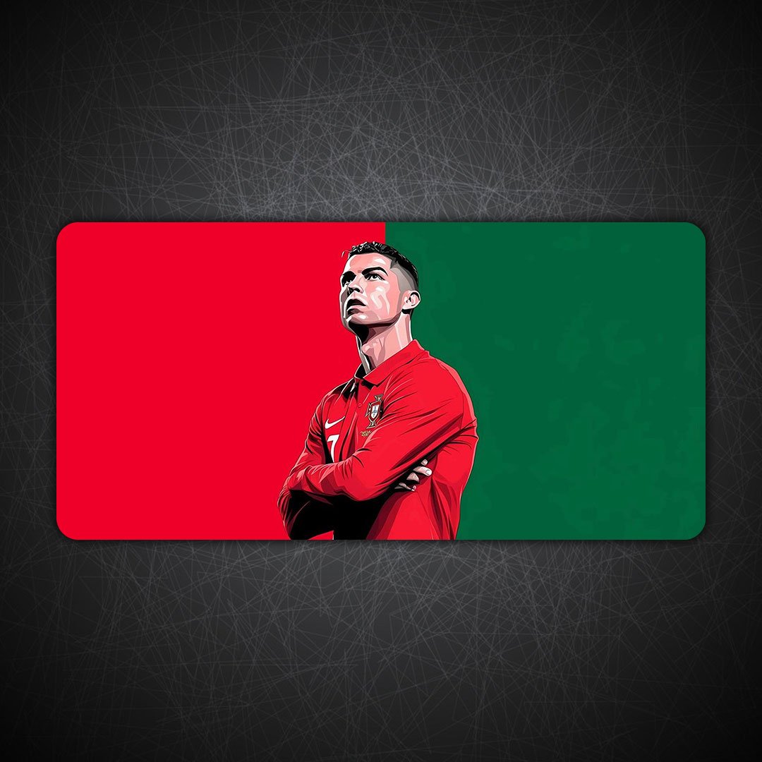 CR7 Gaming Desk Mat