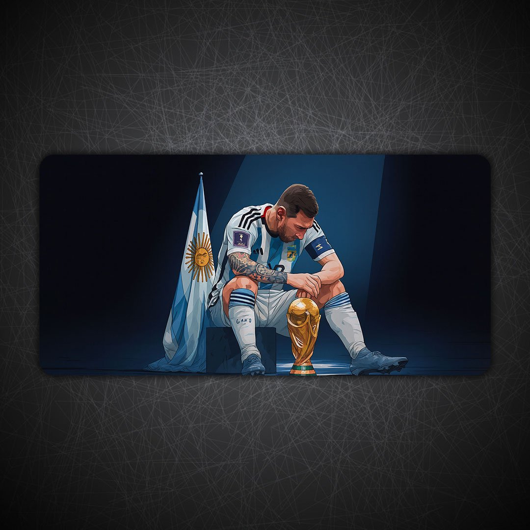 Messi World Cup Gaming Desk Mat