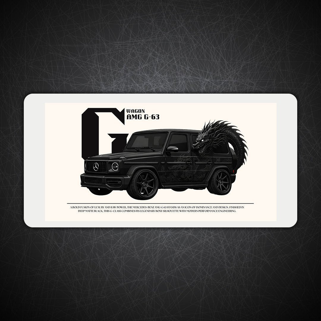 G Wagon AMG G63 Gaming Desk Mat
