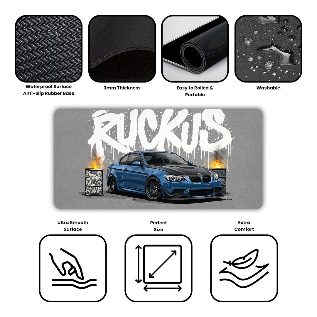 BMW M2 Competition Gaming Desk Mat