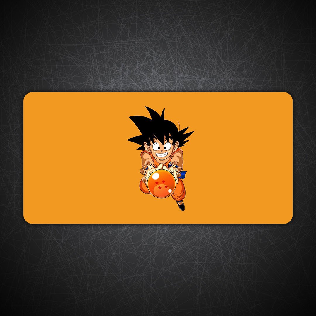 Kid Goku Little Legend Dragon Ball Z Gaming Desk Mat