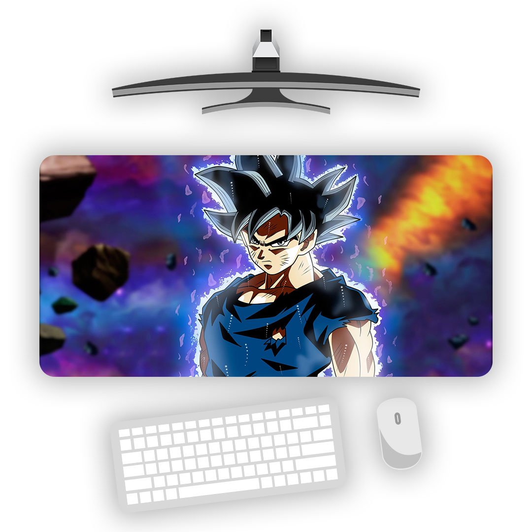 Goku Ultra Instinct Warrior Gaming Desk Mat