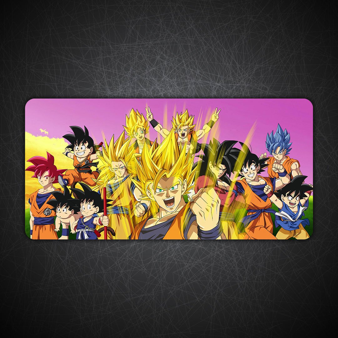 Dragon Ball Z Goku Super Saiyan Gaming Desk Mat