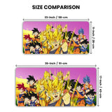 Dragon Ball Z Goku Super Saiyan Gaming Desk Mat