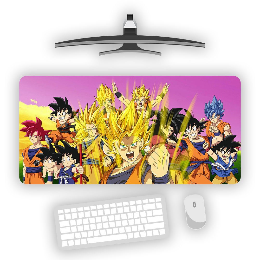 Dragon Ball Z Goku Super Saiyan Gaming Desk Mat