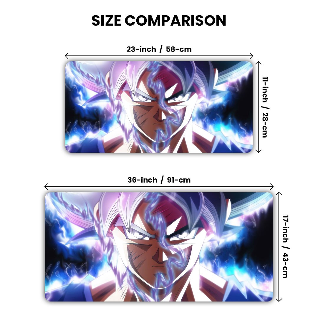Goku Ultra Instinct Gaming Desk Mat