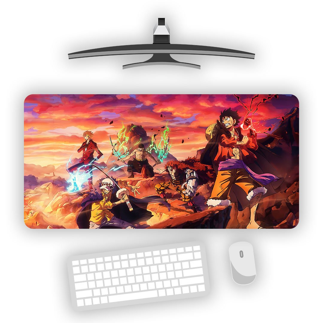 One Piece The Final Battle of Wano Country Gaming Desk Mat