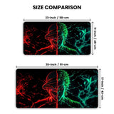 Monkey D. Luffy vs Roronoa Zoro Gaming Desk Mat