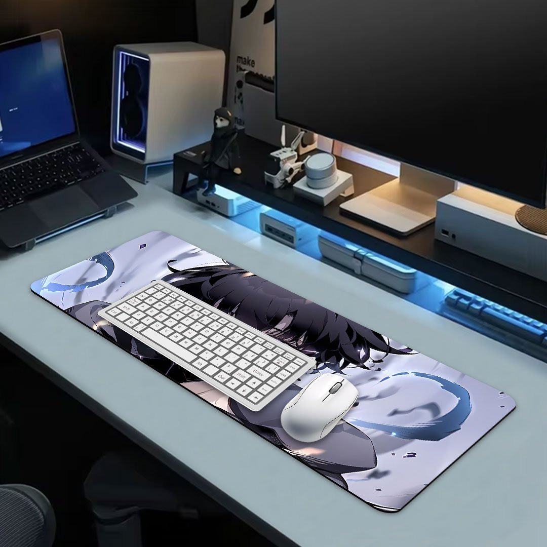 Solo Leveling Sung Jinwoo Gaming Desk Mat