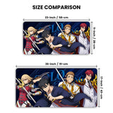 Solo Leveling Sung Jinwoo & Cha Hae-in Gaming Desk Mat