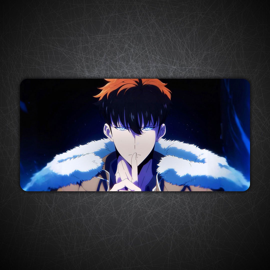 Solo Leveling Sung Jinwoo Season 2 gaming desk mat