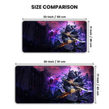 Solo Leveling Sung Jinwoo Blade Aesthetic Gaming Desk Mat