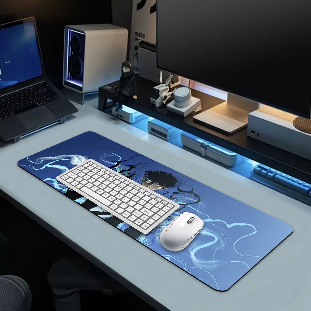 Sung Jin-Woo Solo Leveling Gaming Desk Mat