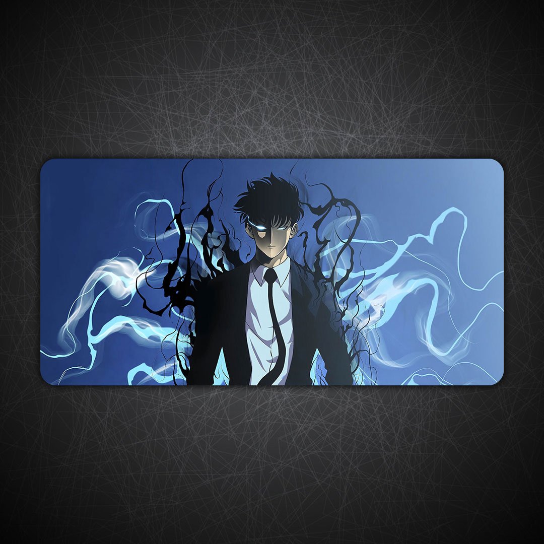 Sung Jin-Woo Solo Leveling Gaming Desk Mat