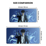 Sung Jin-Woo Solo Leveling Gaming Desk Mat
