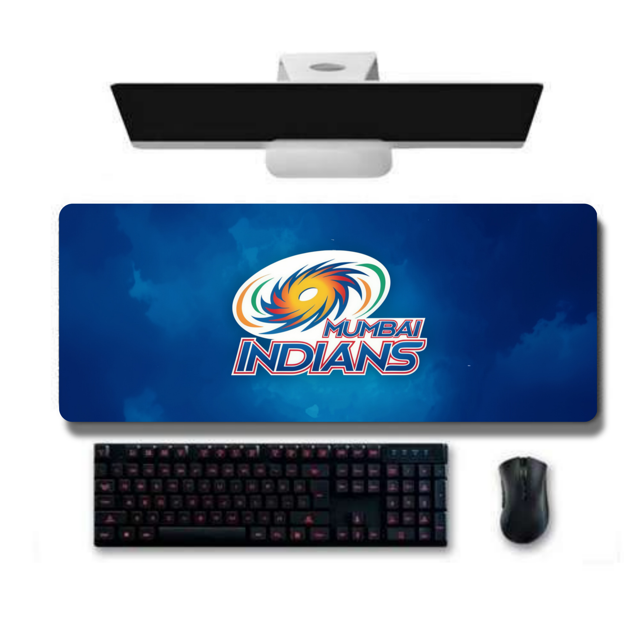 Mumbai Indians IPL Logo Gaming Desk Mat
