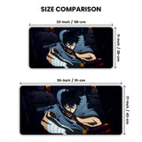 Sung Jin Woo Fight Solo Leveling Gaming Desk Mat