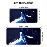 Sung Jin Woo Ice Bear Solo Leveling Gaming Desk Mat