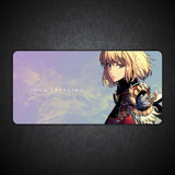 Cha Hae in Solo Leveling Gaming Desk Mat