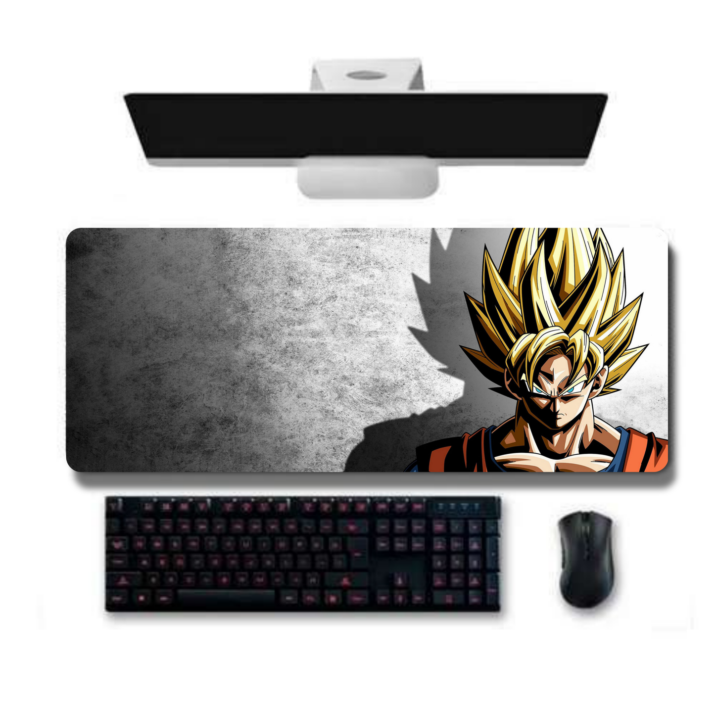 Son Goku Super Saiyan Gaming Desk Mat