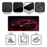 Deadpool Theme Hyper Car Gaming Desk Mat