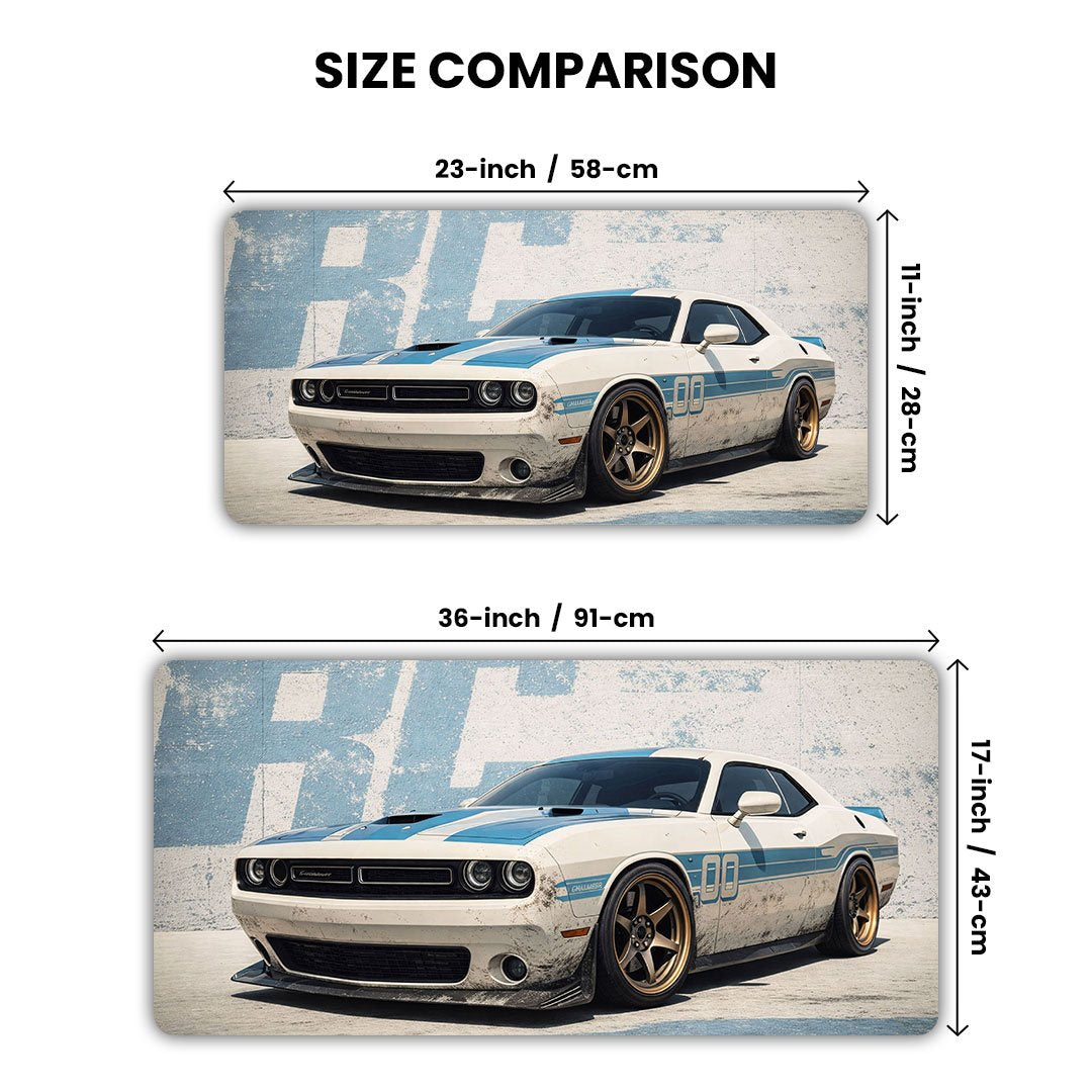 2016 Dodge Challenger R/T Gaming Desk Mat