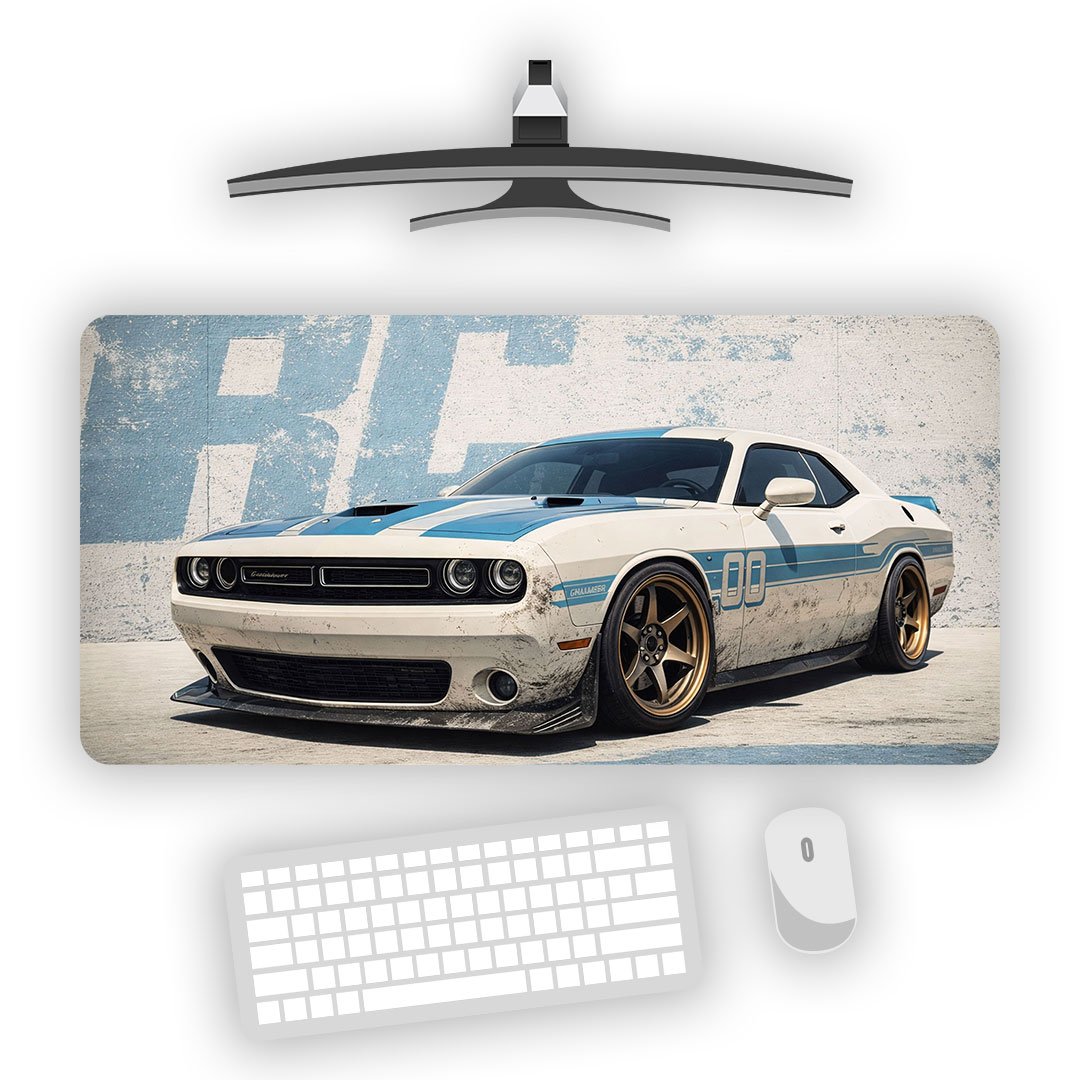 2016 Dodge Challenger R/T Gaming Desk Mat