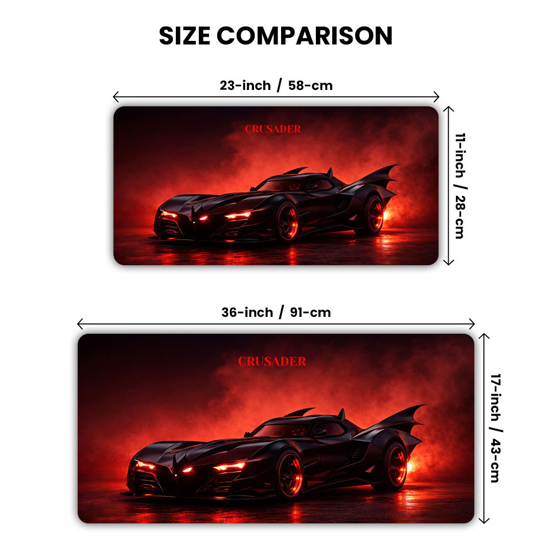 Batmobile Crusader Black Edition