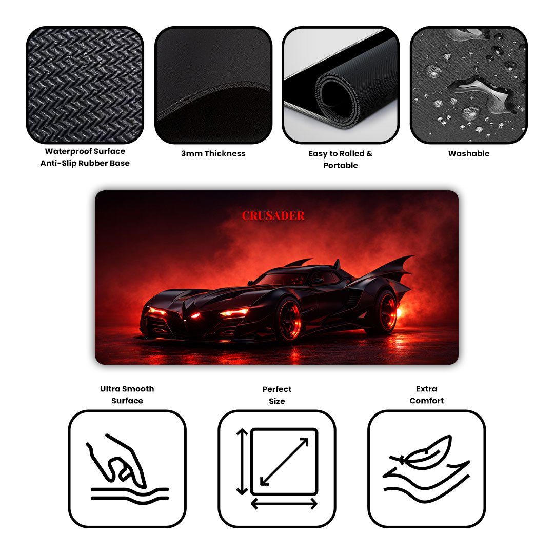 Batmobile Crusader Black Edition