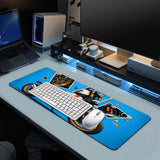 Royal Enfield Continental GT 650 White & Red Gaming Desk Mat