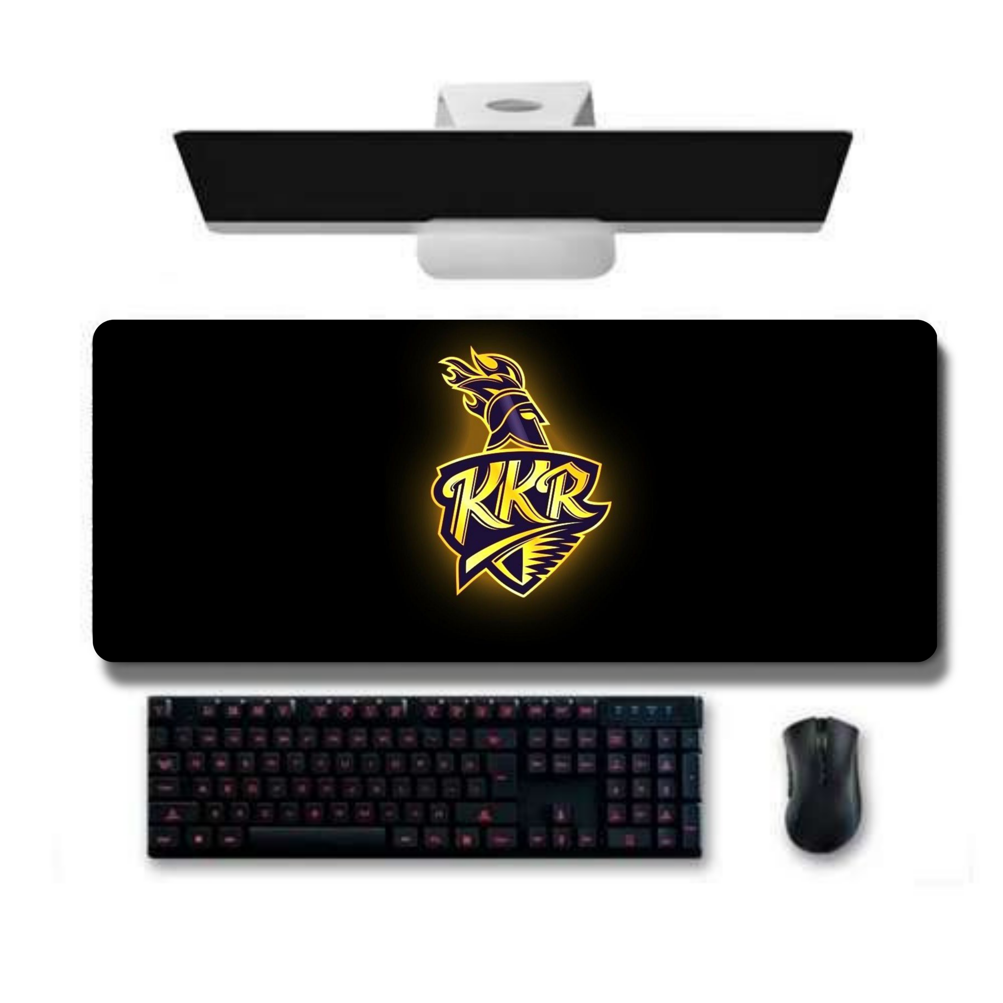 Kolkata Knight Riders IPL Logo Gaming Desk Mat