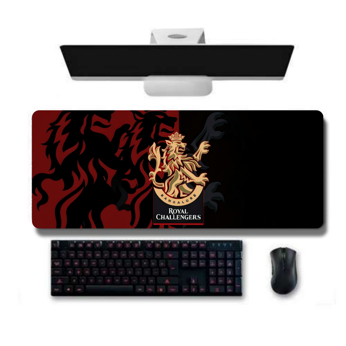 Royal Challengers Bengaluru IPL Gaming Desk Mat