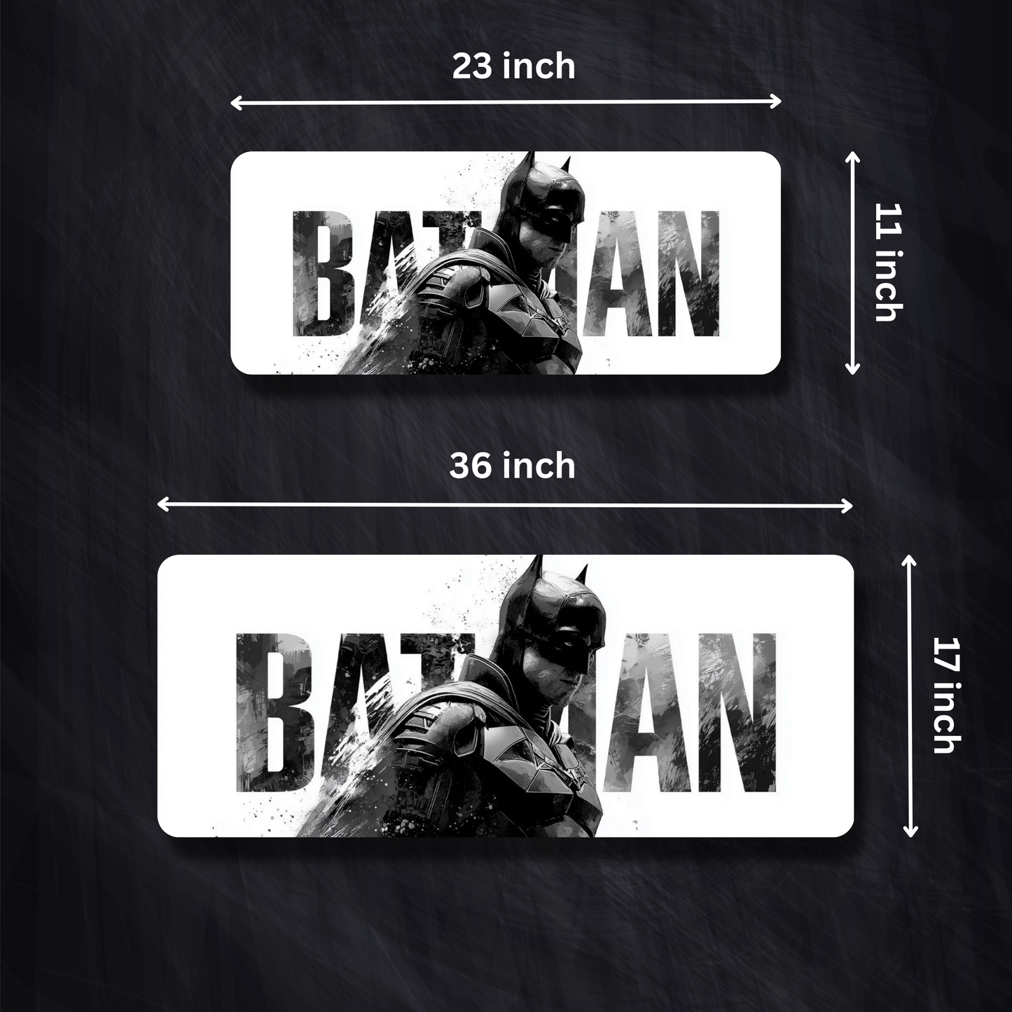Batman the Black knight Edition Gaming Desk Mat