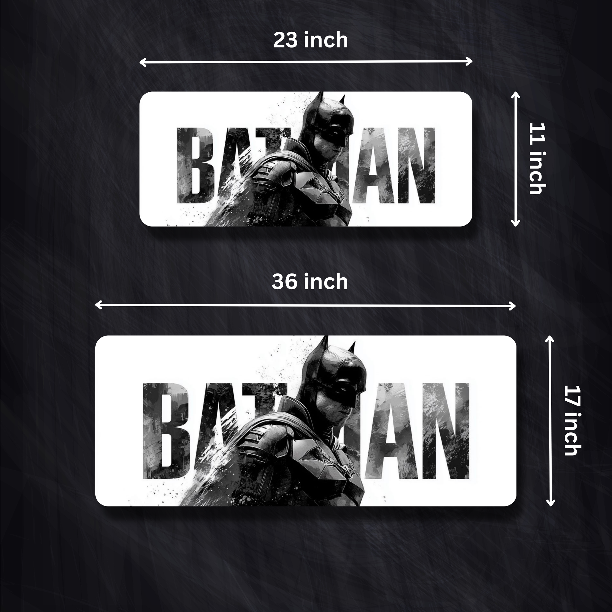 Batman the Black knight Edition Gaming Desk Mat