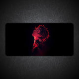 Tanjiro Kamado Pose in Red Desk Mat