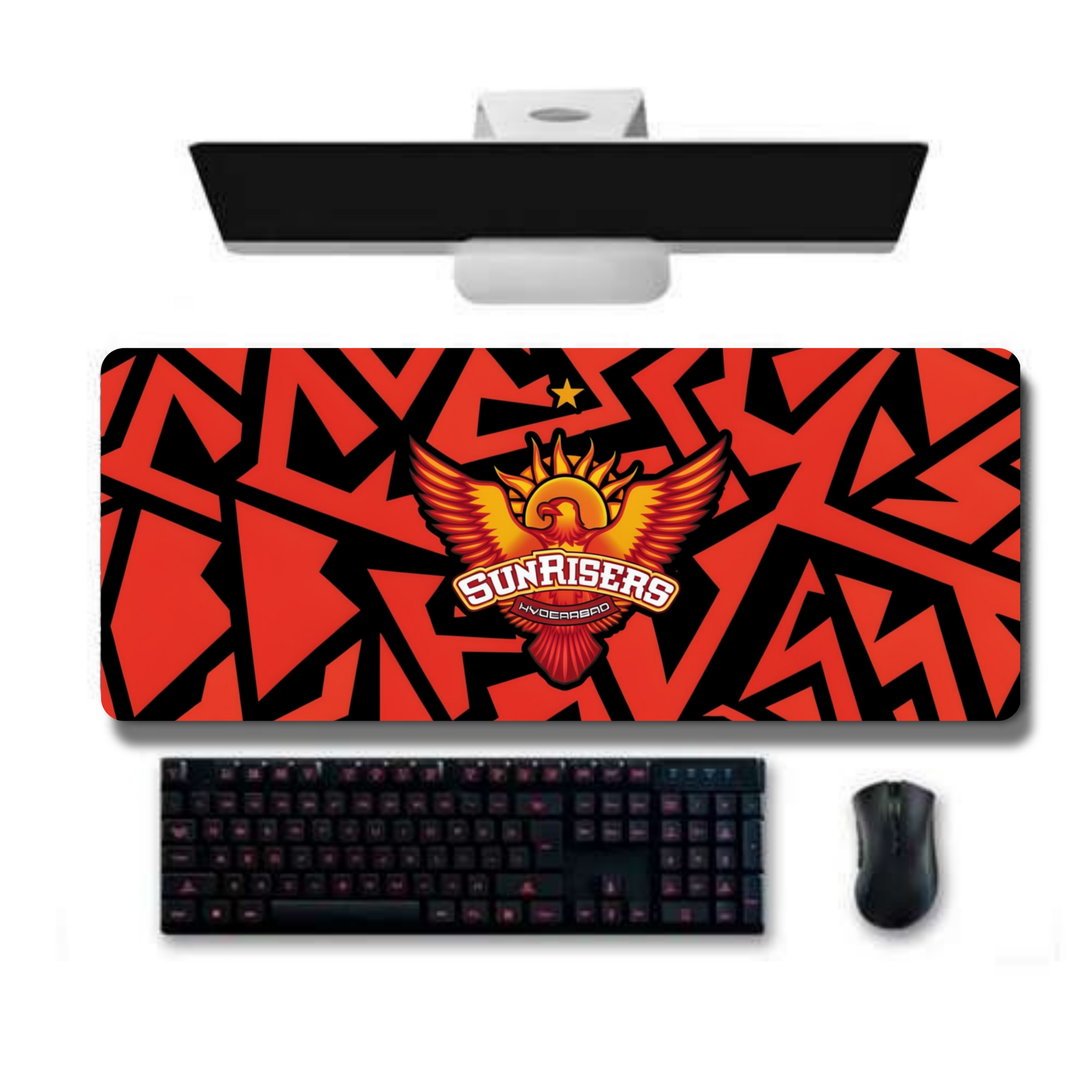 SunRisers Hyderabad IPL Logo Gaming Desk Mat