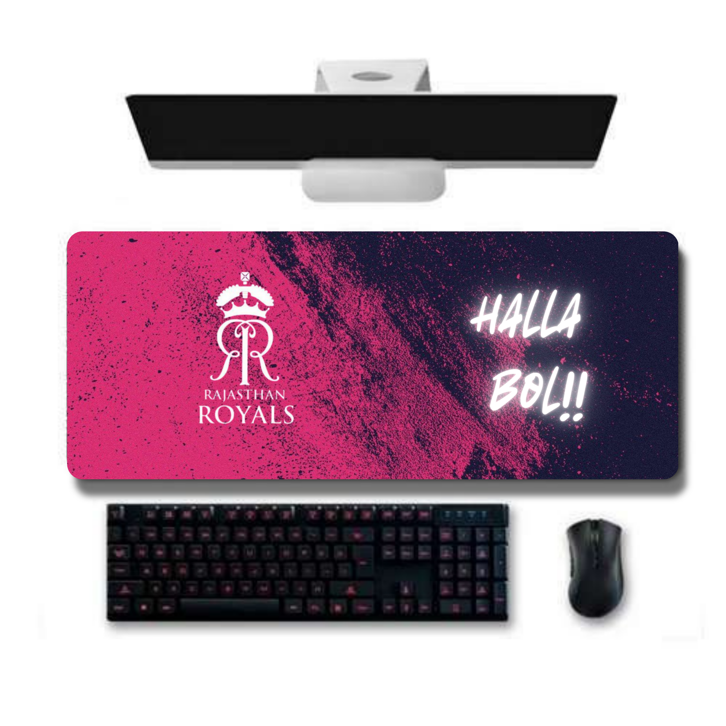 Rajasthan Royals IPL Logo Gaming Desk Mat