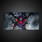 Black Asta Black Desk Mat