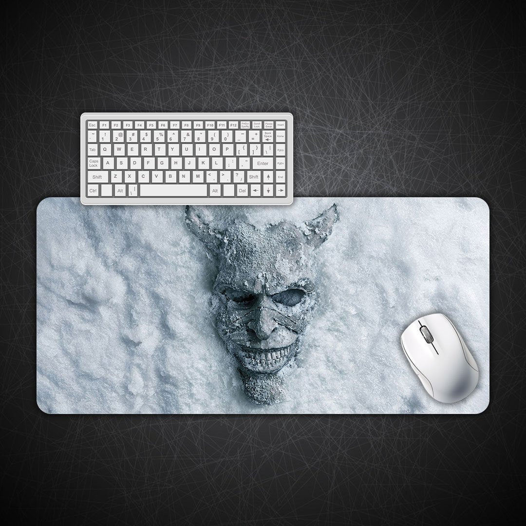 The Grabber Black Desk Mat