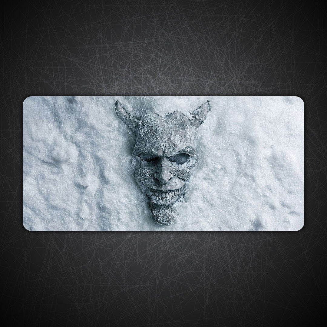 The Grabber Black Desk Mat