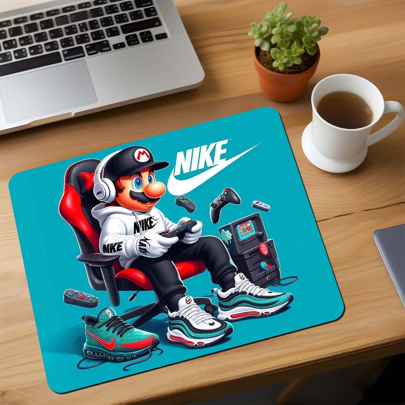 Nike Mario Gamer Mouse Pad