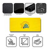 Chennai Super Kings IPL Logo Gaming Desk Mat