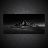 Desert Doom Sand Dunes Dark Background Desk Mat